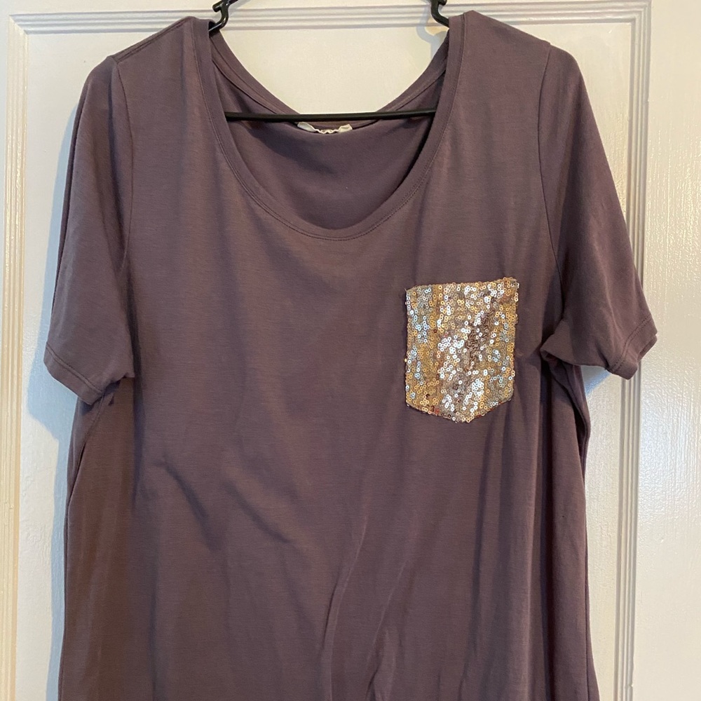 Sparkle Pocket Tee